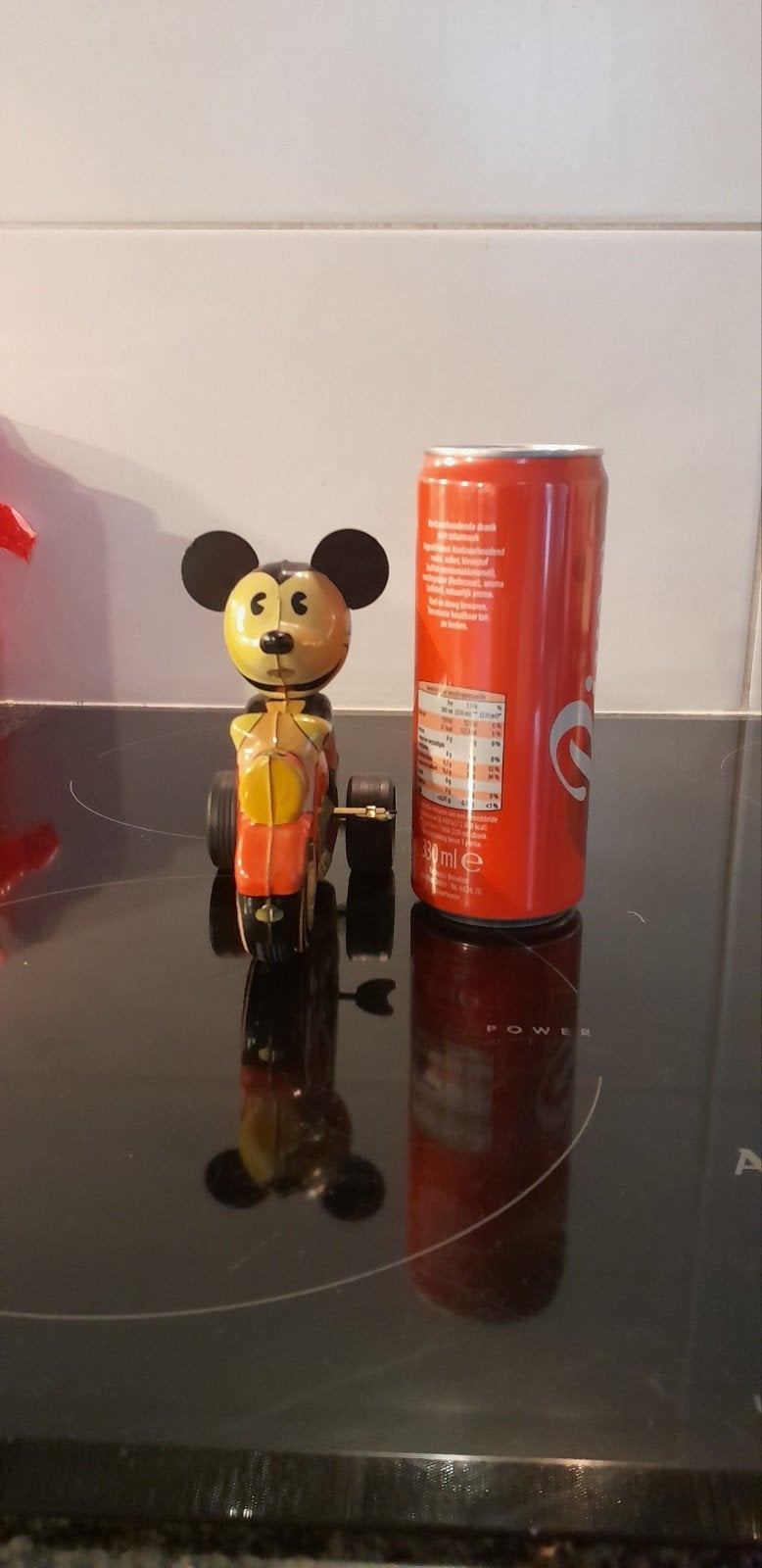 Blikken mickey mouse motor, Antiek en Kunst, Antiek | Speelgoed, Ophalen of Verzenden