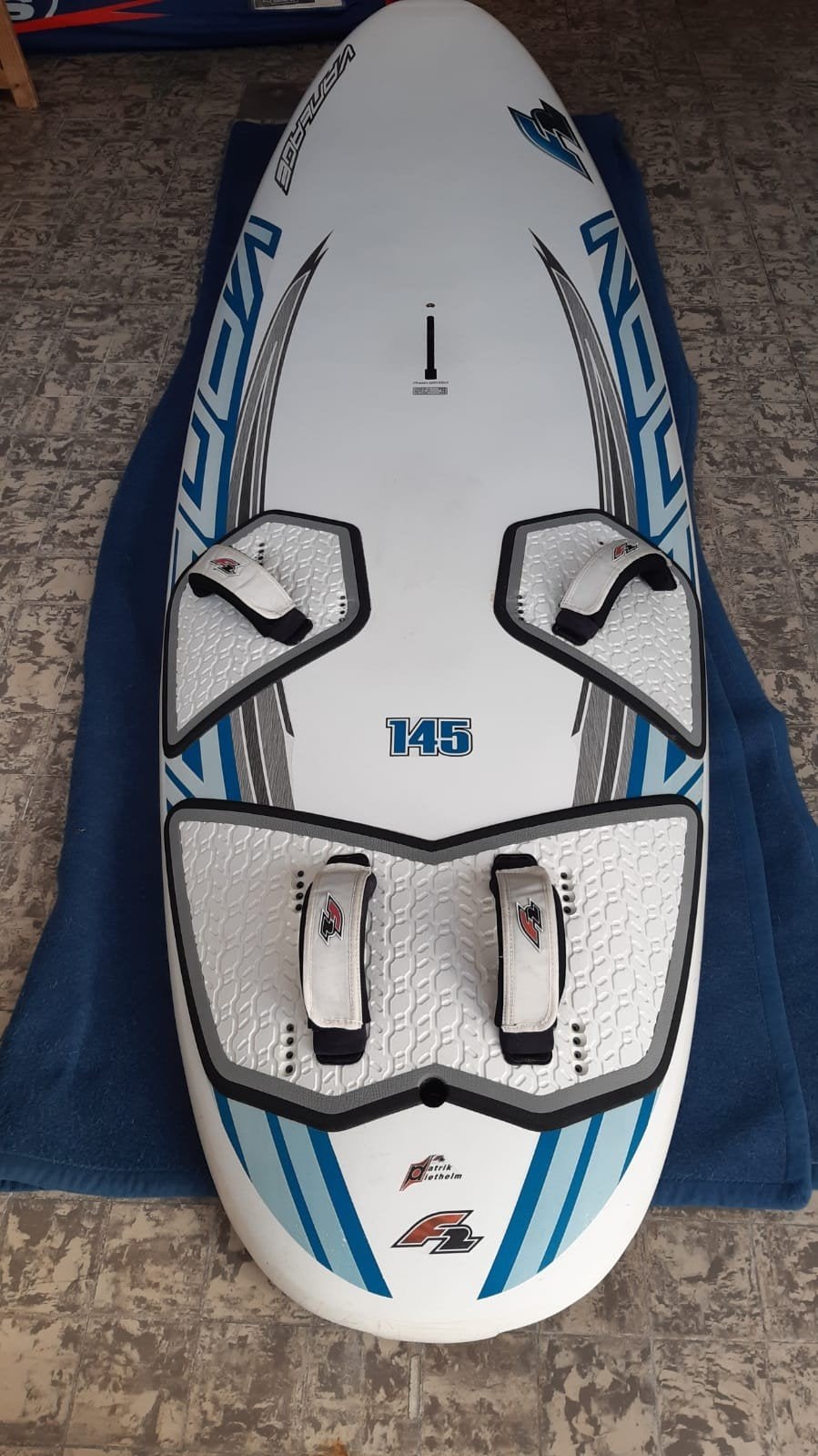 F2 vantage 145 lt, Watersport en Boten, Windsurfen, Gebruikt, Plank, F2, Ophalen of Verzenden