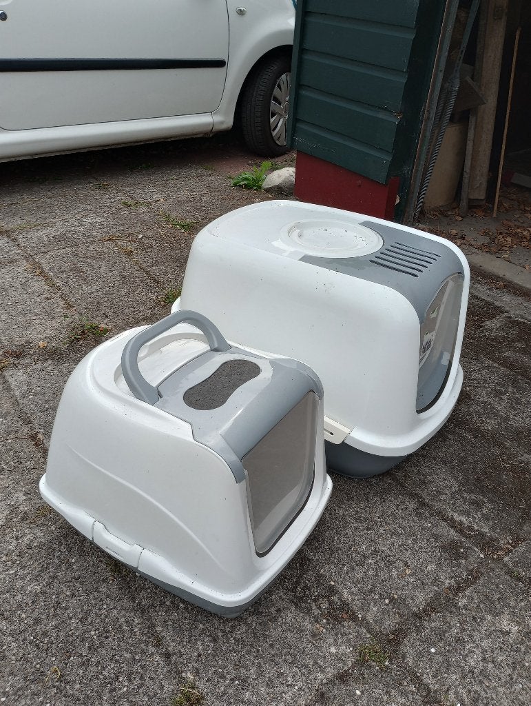 Kattenbak xl, Ophalen, Zo goed als nieuw