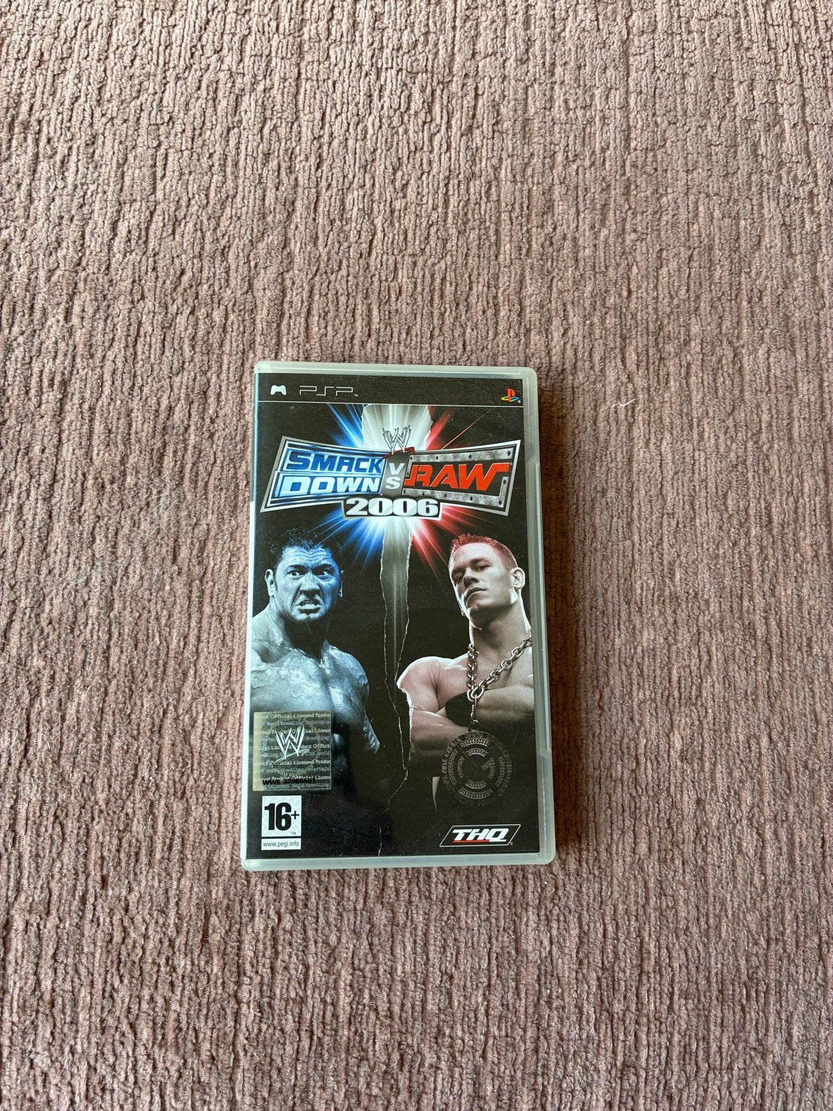 Smackdown vs Raw 2006 PSP - Wrestling Game, Gebruikt, Vechten, 1 speler, Ophalen of Verzenden