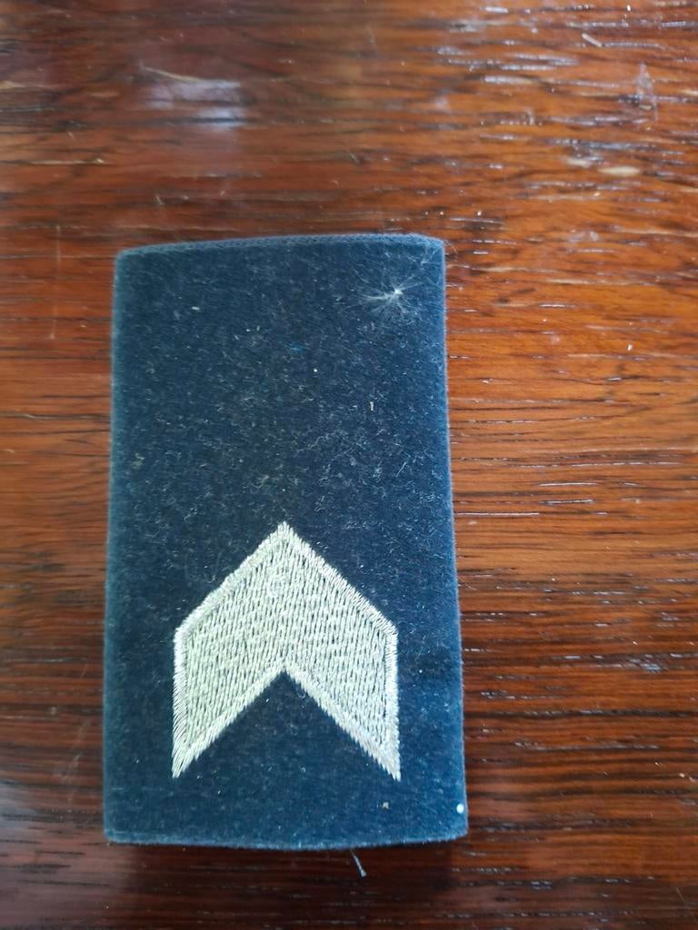 Litouwse Politie Ranginsigne - Enkele Chevron, Ophalen of Verzenden, Overige soorten, Overige gebieden, Embleem of Badge
