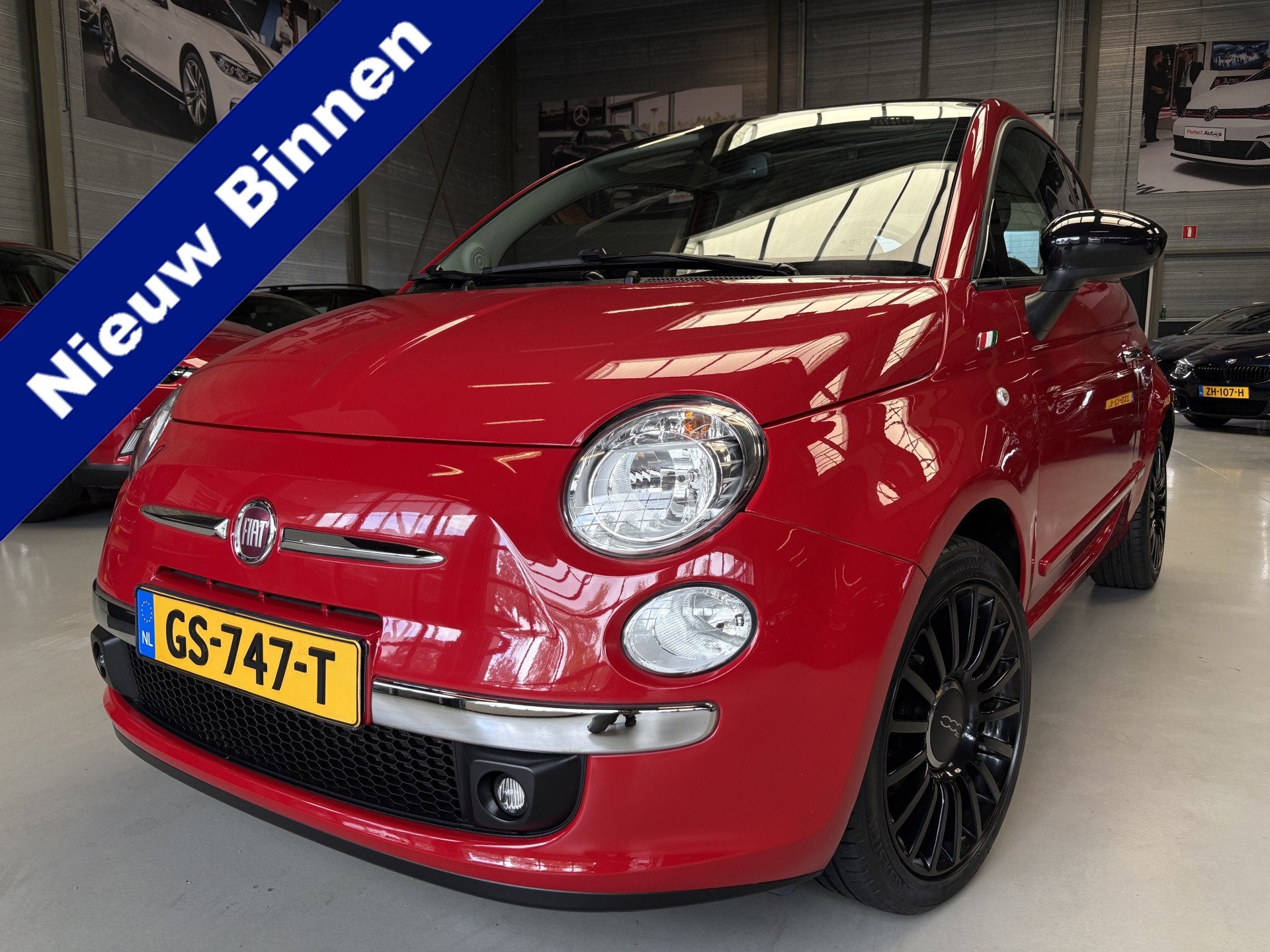 Fiat 500 0.9 TwinAir Easy Airco, Leder, Panorama dak, Auto's, Fiat, Voorwielaandrijving, 86 pk, Gebruikt, 905 kg