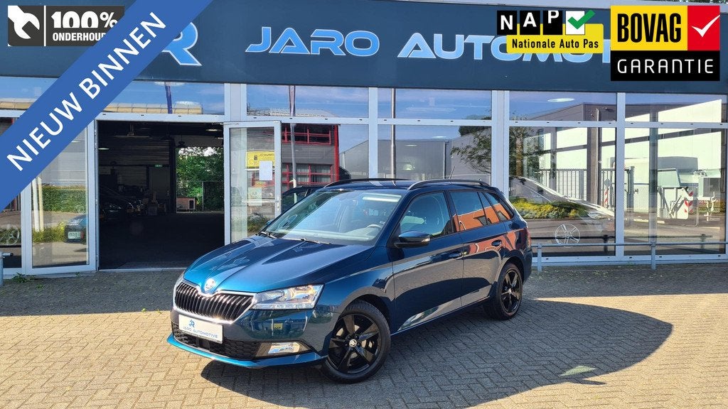 Skoda Fabia Combi 1.0 TSI Ambition | Nieuwe velgen en banden, Auto's, 12 maanden, Stof, Gebruikt, 95 pk