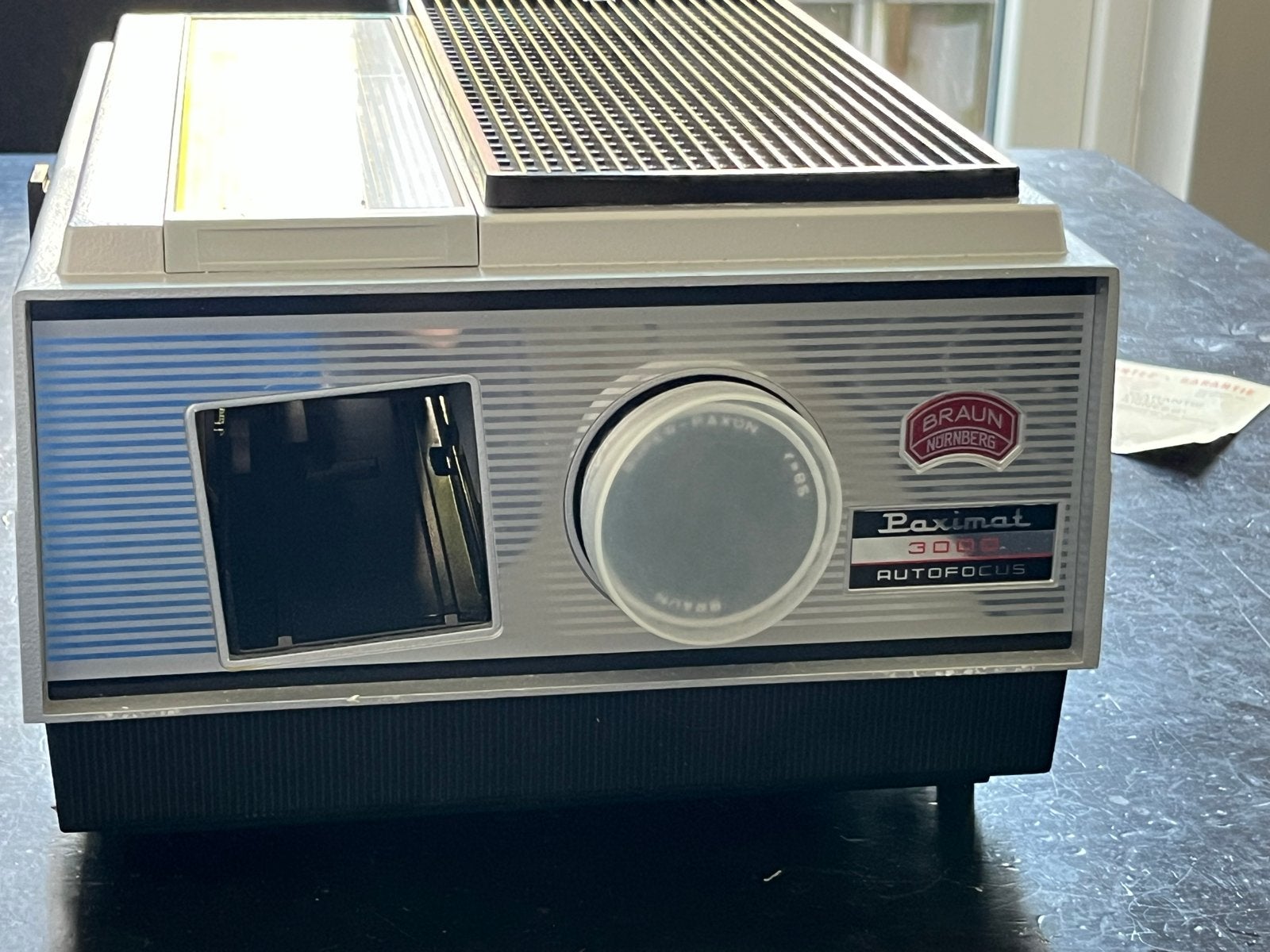 Braun Nurnberg Paximat 3000 Autofocus Diaprojector, Ophalen of Verzenden, Zo goed als nieuw