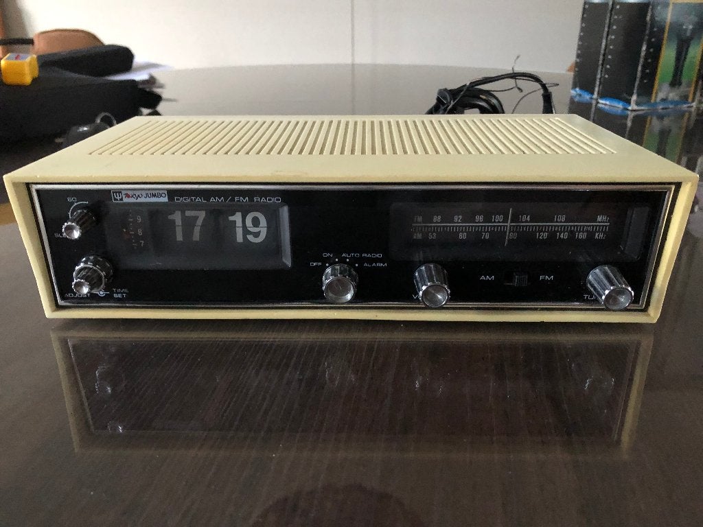 Jumbo Digital AM/FM Radio rd -500, Ophalen