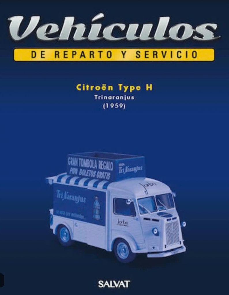 Citroen HY 1959 Tri Naranjus 1/43 reparto / servicio # 10, Ophalen of Verzenden, Nieuw, Auto, Overige merken