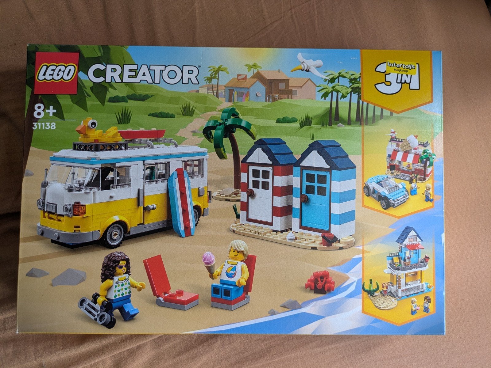 Nieuw LEGO Creator 3in1 Vakantie Campervan (31138), Kinderen en Baby's, Ophalen of Verzenden