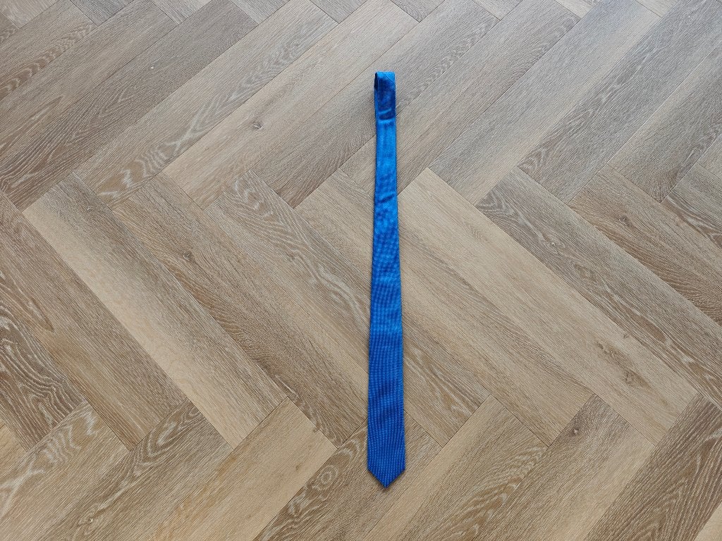Oranje feest stropdas en Blauwe Akzente nette stropdas, Blauw, Akzente, Ophalen of Verzenden, Met patroon