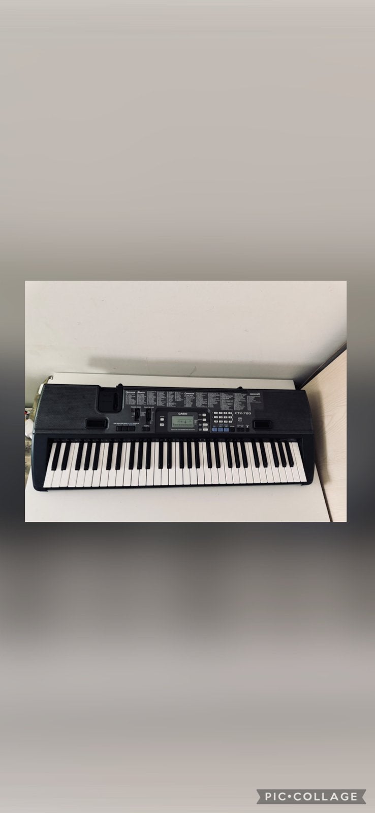 Dringend! DISC Casio CTK-720 Portable Keyboard, Ophalen of Verzenden, Zo goed als nieuw, 61 toetsen, Casio