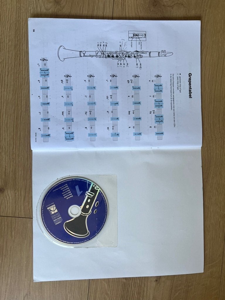 Horen, lezen & spelen 1 voor klarinet met CD (New), Ophalen of Verzenden, Nieuw, Overige typen