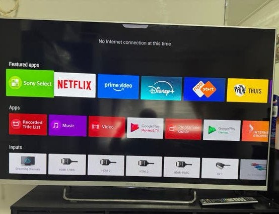 Sony KDL-50W807C Full HD Smart TV - 50 inch, Ophalen of Verzenden, 100 Hz, Smart TV, Full HD (1080p)
