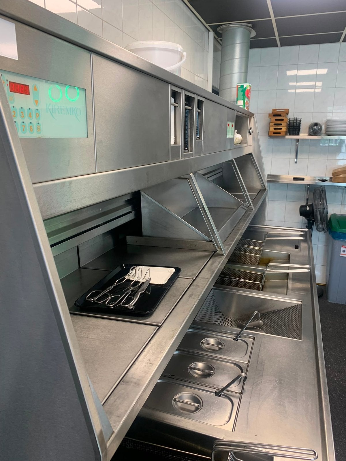 Horeca bakwand / frituur, 60 cm of meer, Ophalen of Verzenden, Combi-oven, Kirwmco