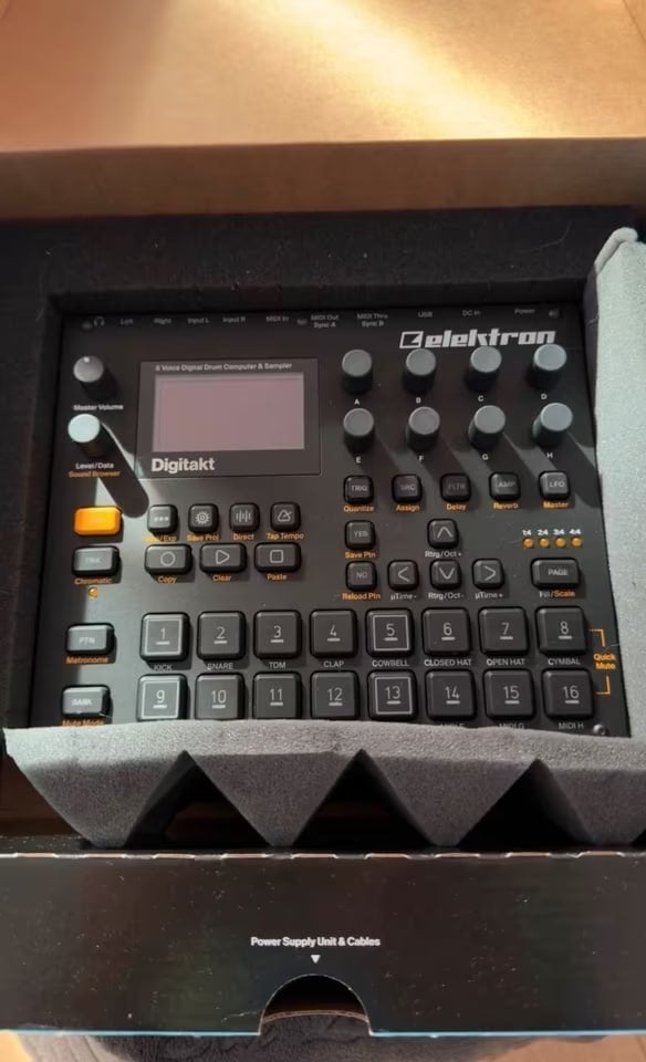 Elektron Digitakt MK1, Muziek en Instrumenten, Ophalen of Verzenden, Zo goed als nieuw, Overige merken