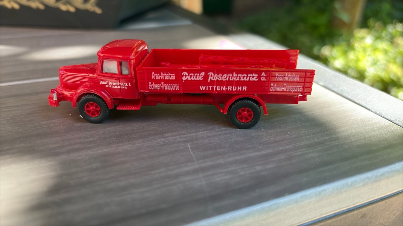 WIKING 048002 PRITSCHEN- LKW( KRUPP TITAN)ROSENKRANZ HO 1:87, Ophalen of Verzenden, Zo goed als nieuw