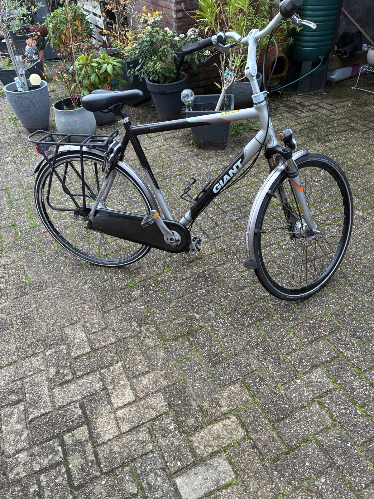 Giant herenfiets 7 versnellingen, XL frame, Ophalen, Gebruikt, Versnellingen, Giant