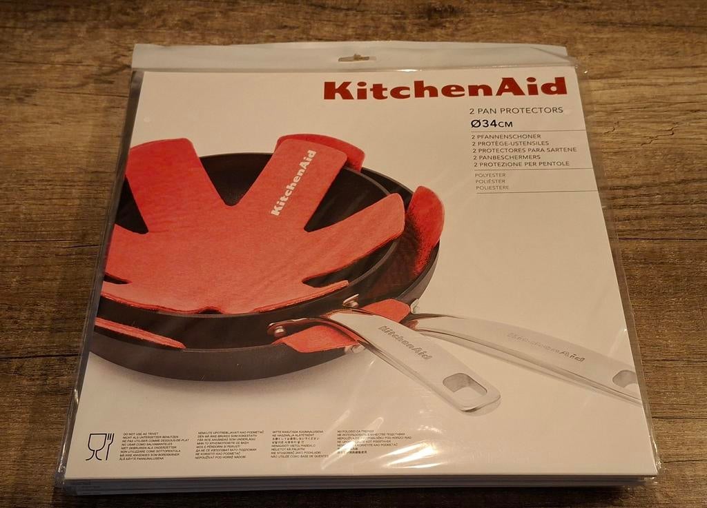 KitchenAid panbeschermers, Overige typen, Nieuw, Ophalen of Verzenden, Rood