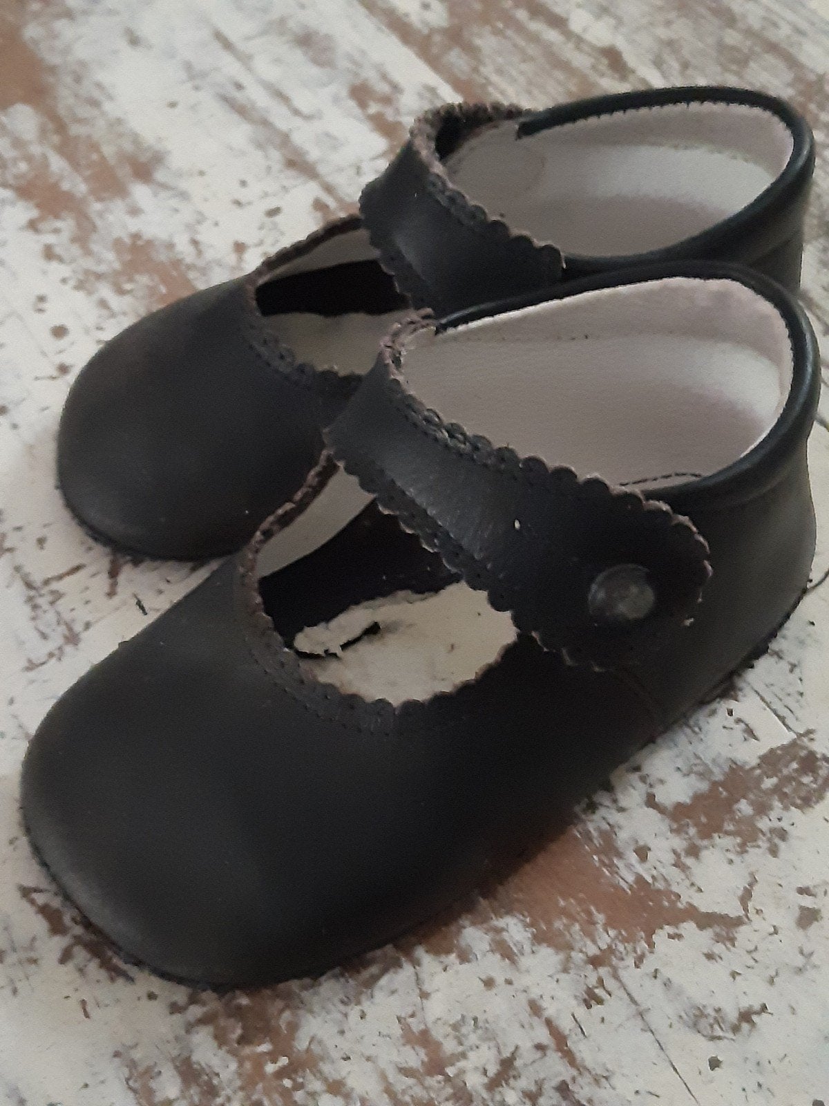 Brocante  ,kinder-babyschoentjes",poppenschoentjes" slofjes,, Ophalen of Verzenden