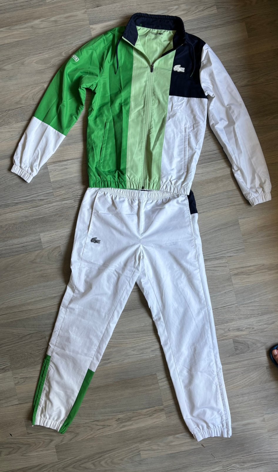 Lacoste Trainingspak maat S, Ophalen of Verzenden, Zo goed als nieuw, Blauw, Algemeen