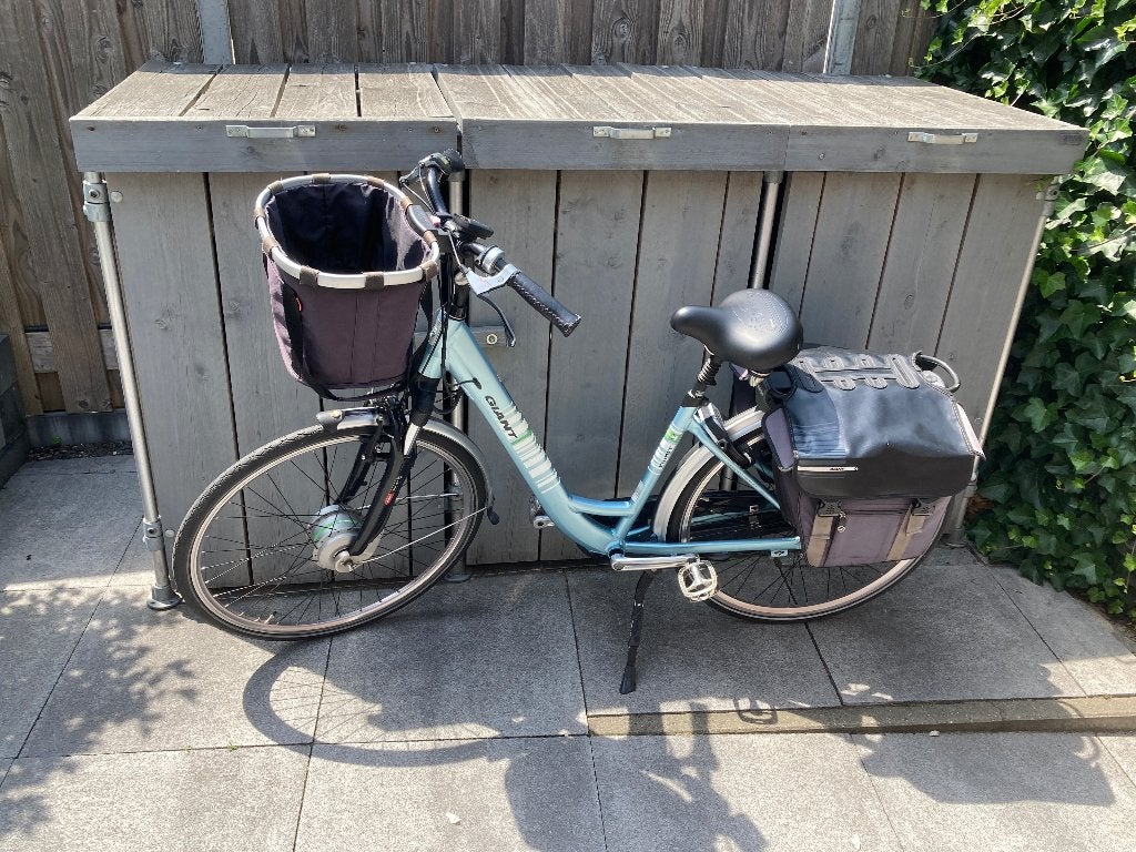 Giant Twist Go Double elektrische fiets met 2 accu's + lader, Gebruikt, 47 tot 51 cm, 50 km per accu of meer, Giant