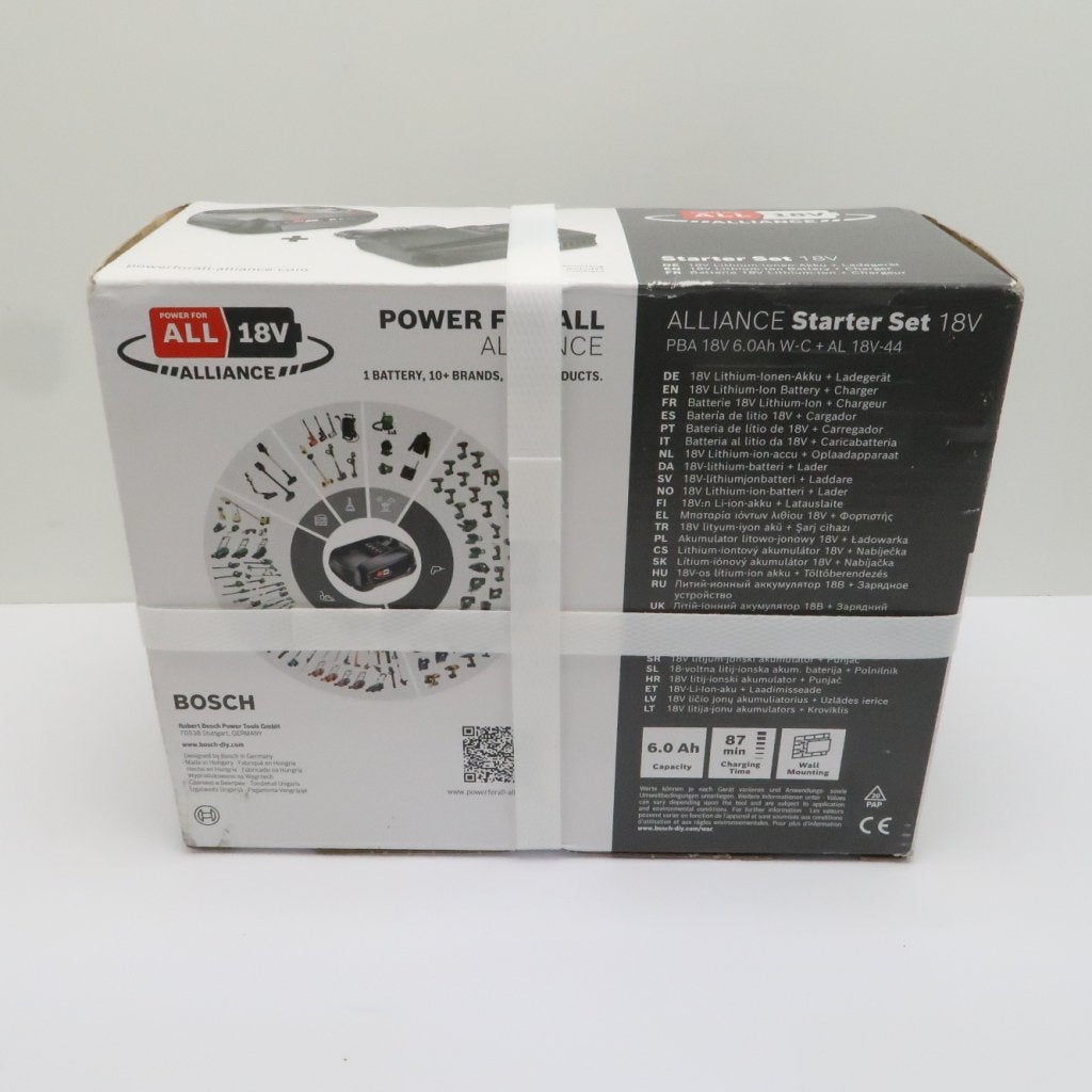 Bosch 18V 6.0Ah Starter Set | Nieuw in Verpakking, Bosch, Gebruikt, Support@bosch.com, Robert Bosch GmbH
Robert-Bosch-Platz 1
70839 Gerlingen-SchillerhÃ¶he
Germany