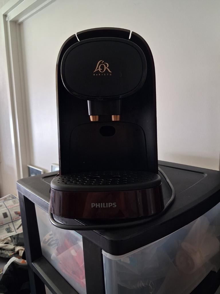 L'OR Barista koffiezetapparaat Philips, Koffiepads en cups, Espresso apparaat, Ophalen of Verzenden, Zo goed als nieuw