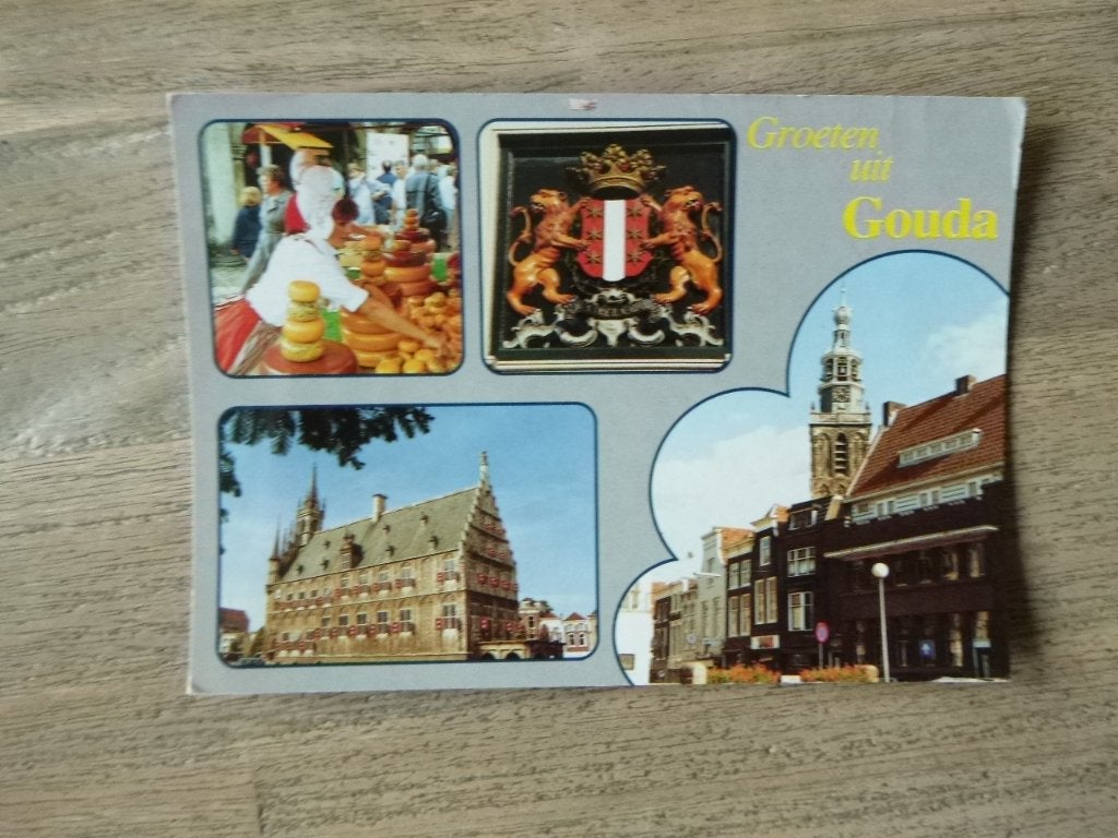 Gouda, Verzenden, 1980 tot heden, Gelopen, Zuid-Holland
