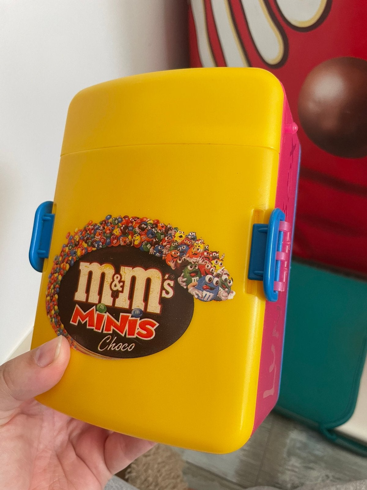 M&M lunchbox, Ophalen of Verzenden, Gebruikt