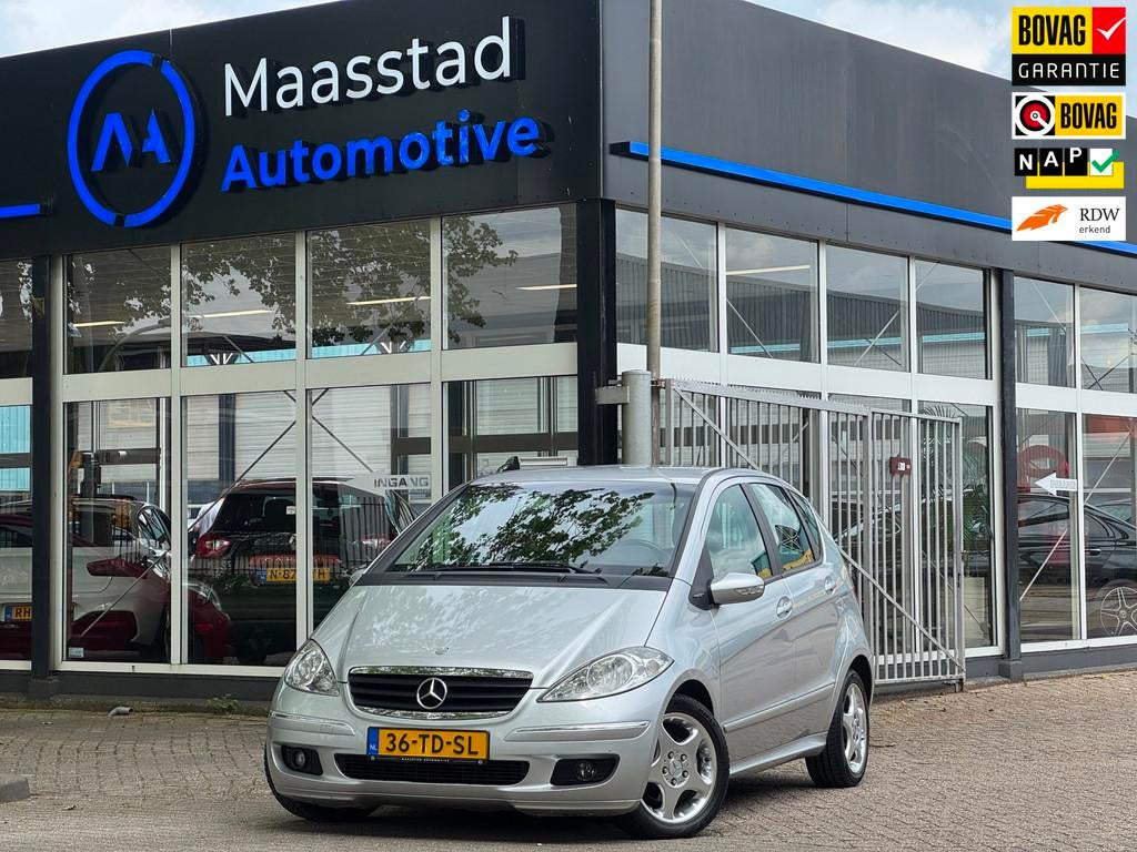 Mercedes-Benz A-klasse A150 Polar STAR Automaat NWE APK 5drs, Traction-control, Zwart, Origineel Nederlands, 1000 kg