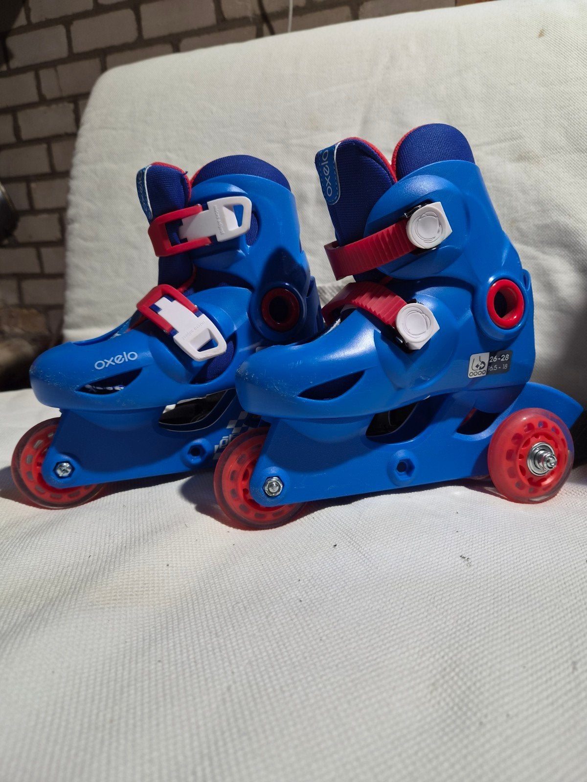 Oxelo Inline Skates (maat 26-28) met beschermset, Kinderen, Inline skates 4 wielen, Ophalen, Overige merken