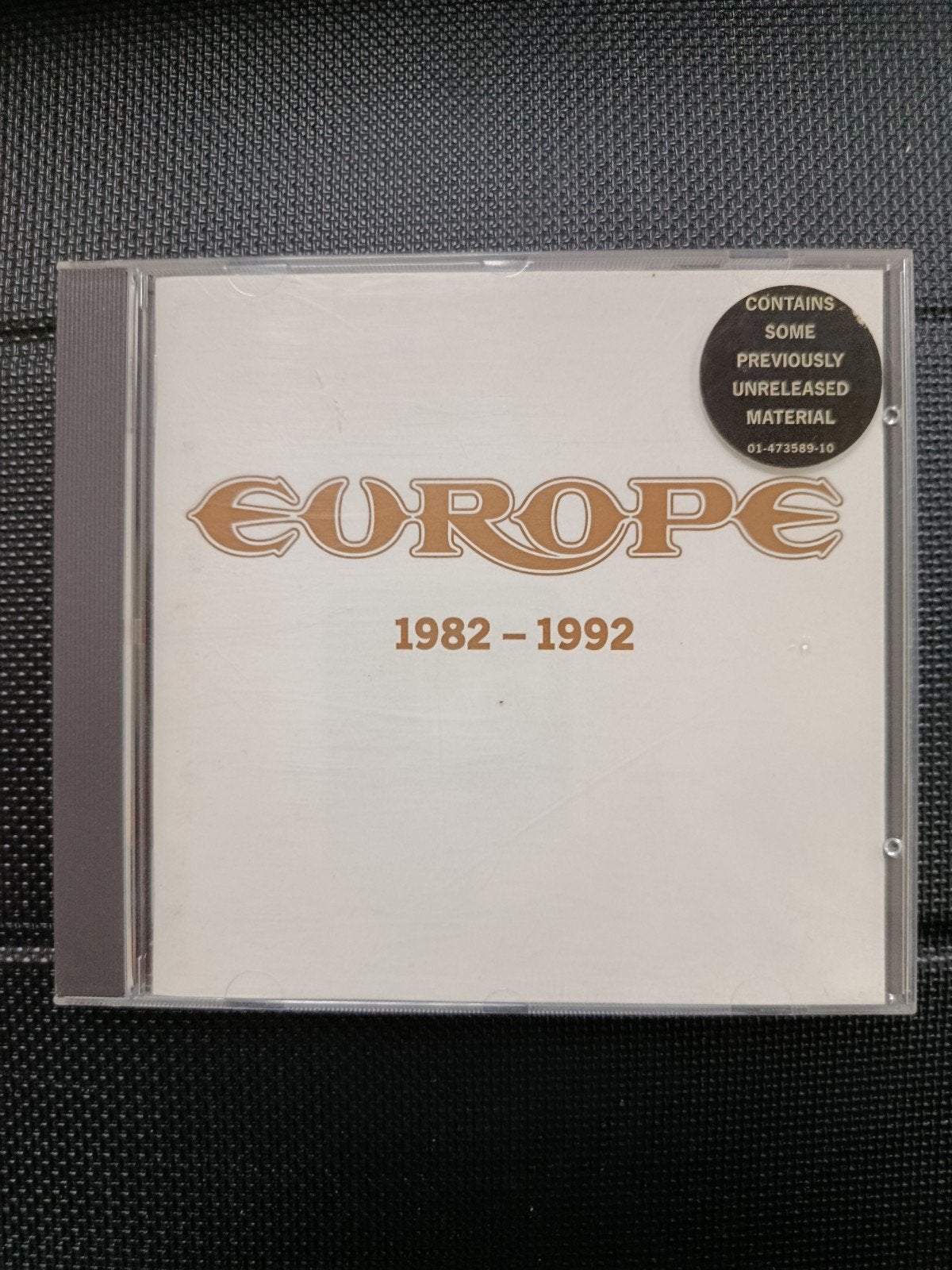 Europe - 1982-1992 CD met niet eerder uitgebracht materiaal, Gebruikt, Met bonustracks, Hard Rock, Ophalen of Verzenden