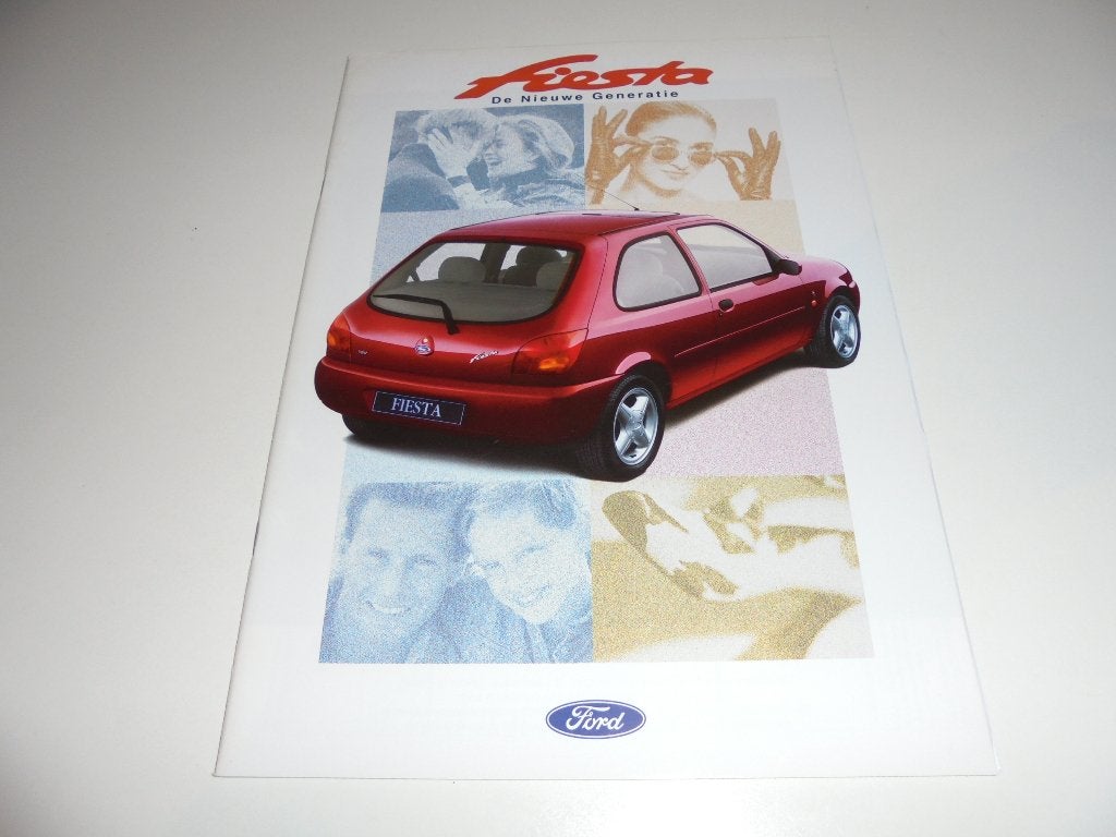 brochure Ford Fiesta modellen 1996, Ophalen of Verzenden, Nieuw, Ford