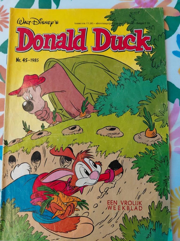 Donald duck 1985, Boeken, Eén comic, Ophalen of Verzenden, Gelezen, Europa