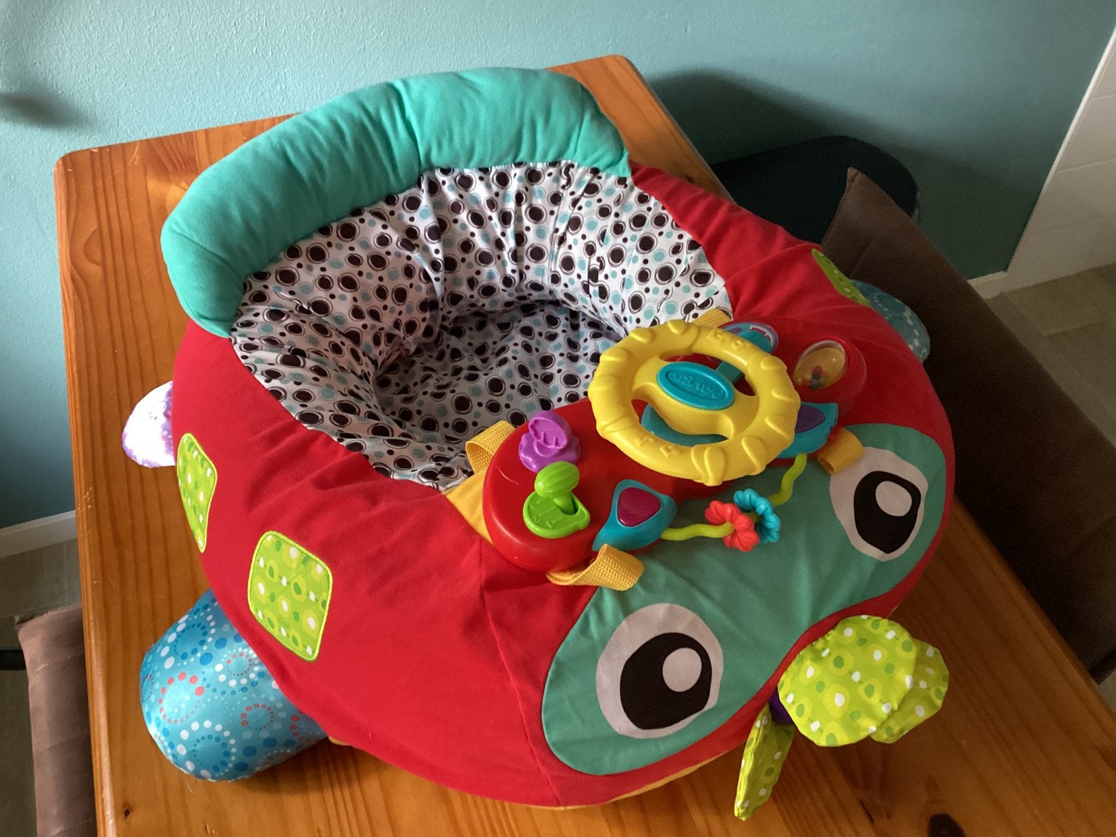Playgro Vliegtuig Activiteiten Zitkussen,Zie Foto’s., Ophalen, Nieuw, Babygym, Met licht