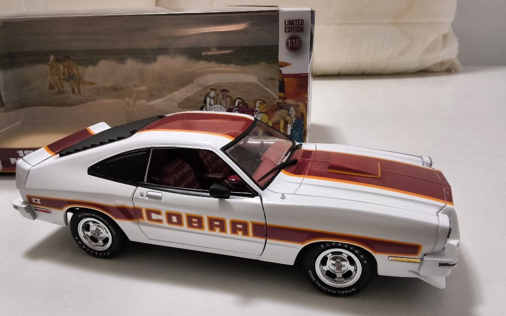 1/18 Ford Mustang Cobra II    (cobra 2 ) Greenlight, Ophalen of Verzenden, Nieuw, Auto, Overige merken