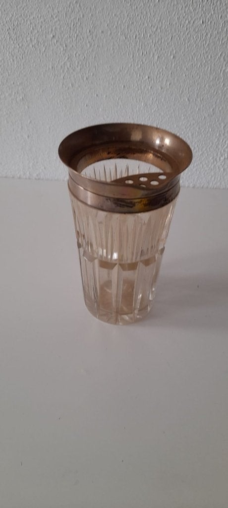 Kristallen shakebeker, Antiek en Kunst, Curiosa en Brocante, Ophalen
