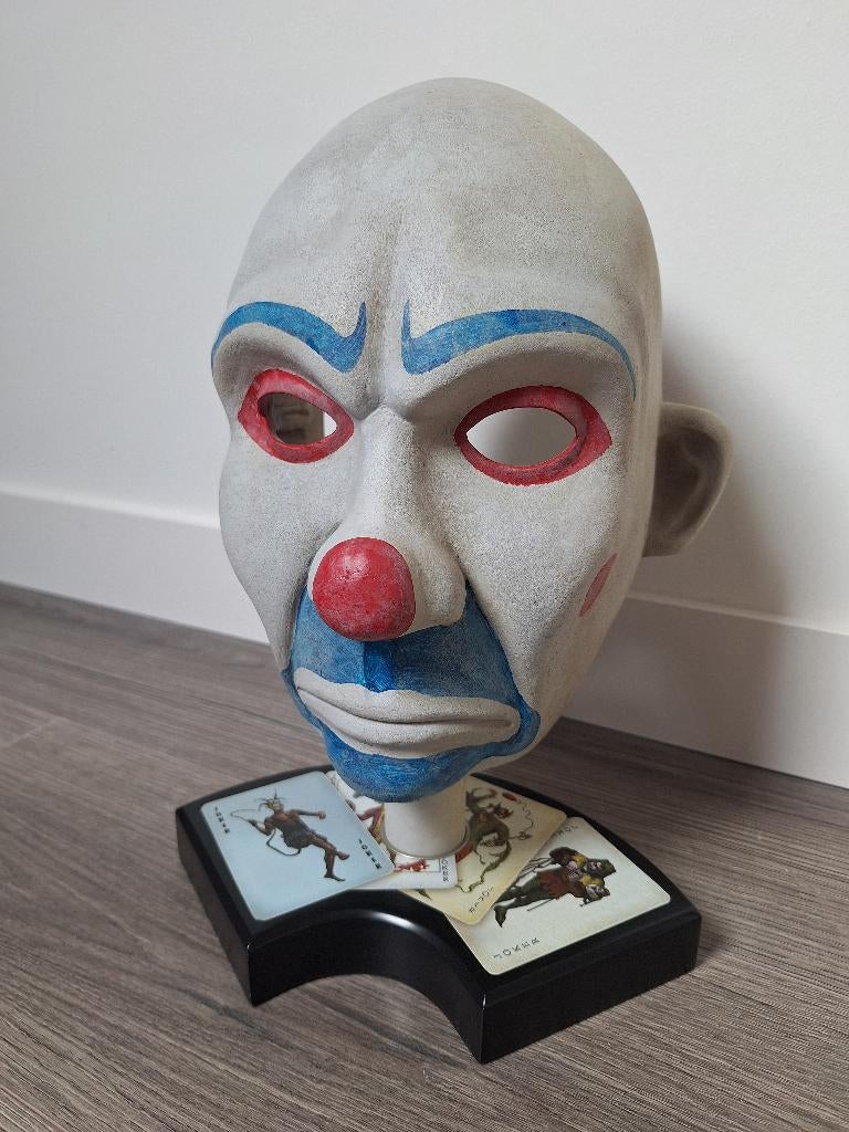 Noble Collection Joker Mask, Ophalen of Verzenden, Zo goed als nieuw, Film, Actiefiguur of Pop
