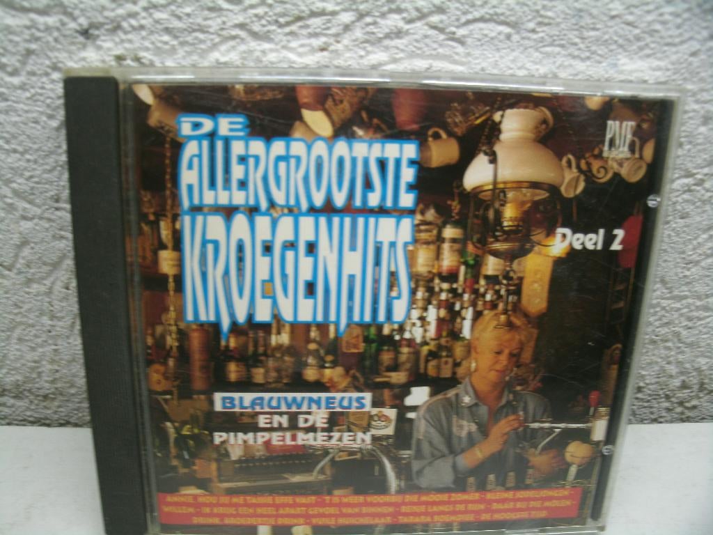 cd 91 de allergrootste kroegenhits blauwneus en de pimpelm, Ophalen of Verzenden, Zo goed als nieuw, Levenslied of Smartlap