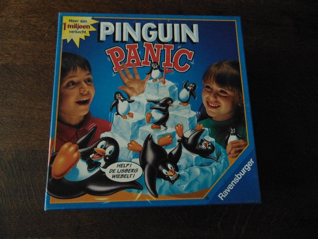 Pinguin Panic Spel van Ravensburger, Een of twee spelers, Ophalen of Verzenden, Zo goed als nieuw, Ravensburger