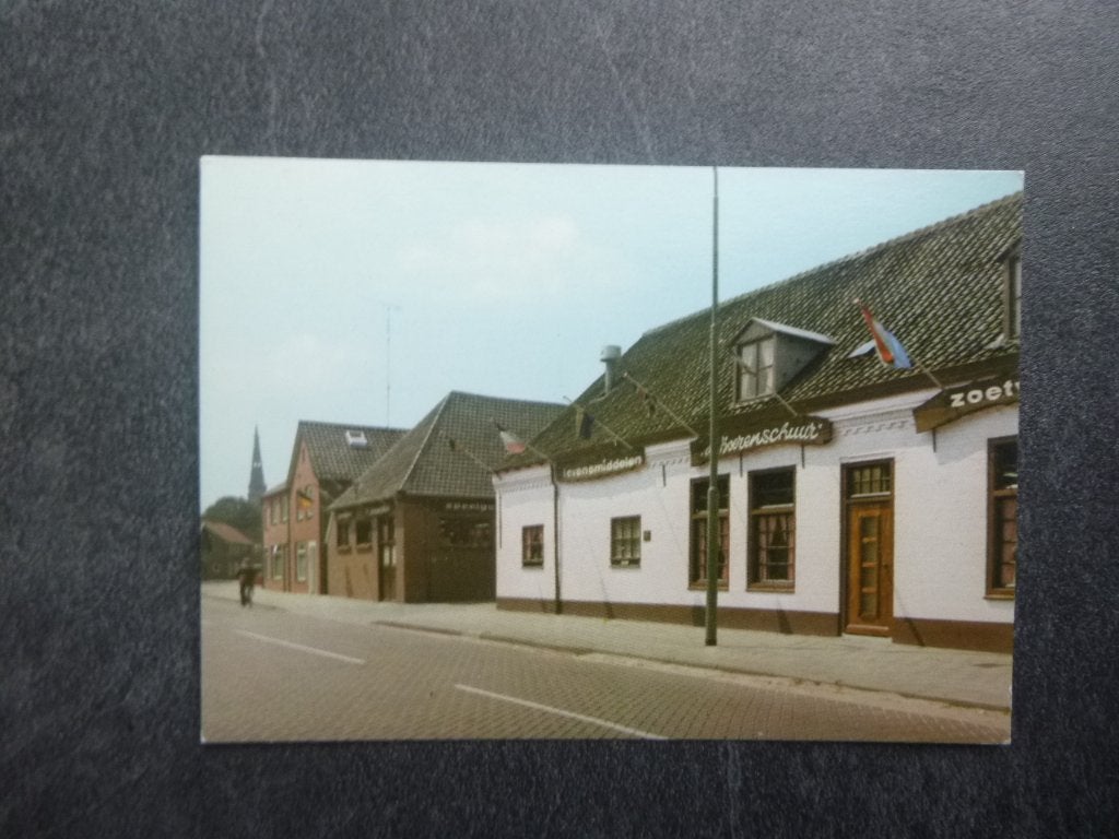 Riel, Dorpsstraat, levensmiddelen de Boerenschuur 1976, Verzenden, 1960 tot 1980, Ongelopen, Noord-Brabant