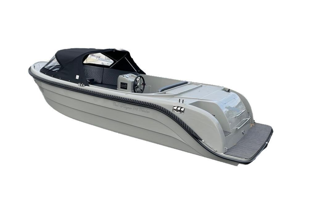 Oud Huijzer 616 tender DEMO 60pk suzuki, Overige typen, Buiskap, Overige brandstoffen, Nieuw