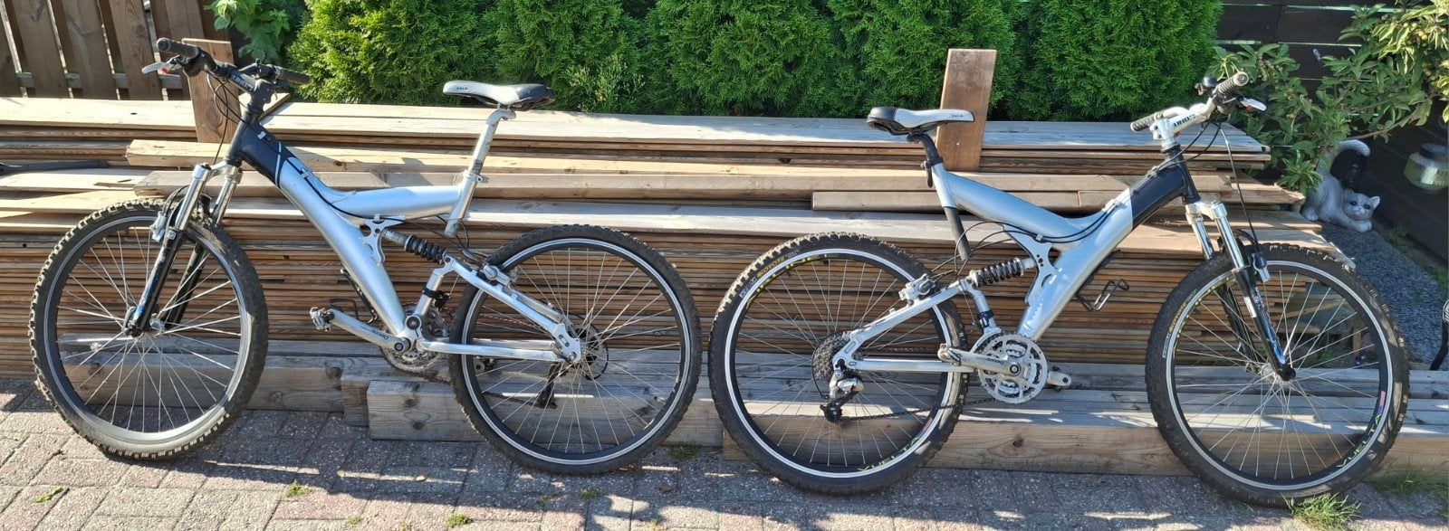 2 nog mooi gelijke mountainbike's, Ophalen, Gebruikt