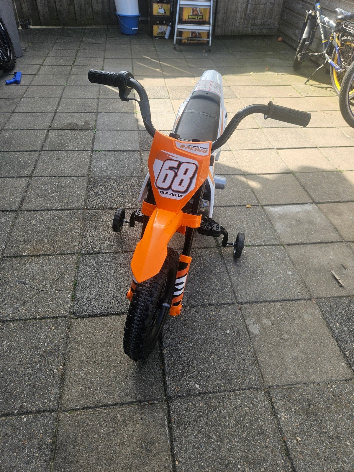 elektrische kindermotor zgan, Ophalen, Zo goed als nieuw