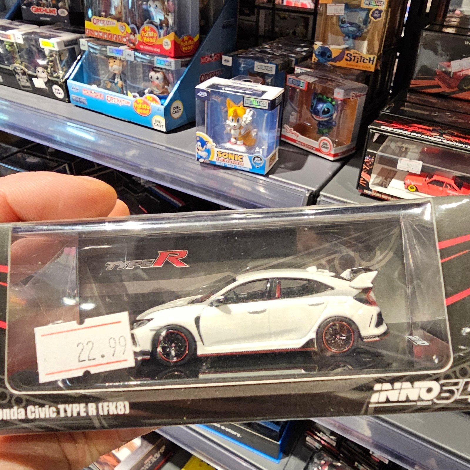 Honda Civic Type R (FK8) modelauto - INNO64, Onbekend, Ophalen of Verzenden, Onbekend, Nieuw