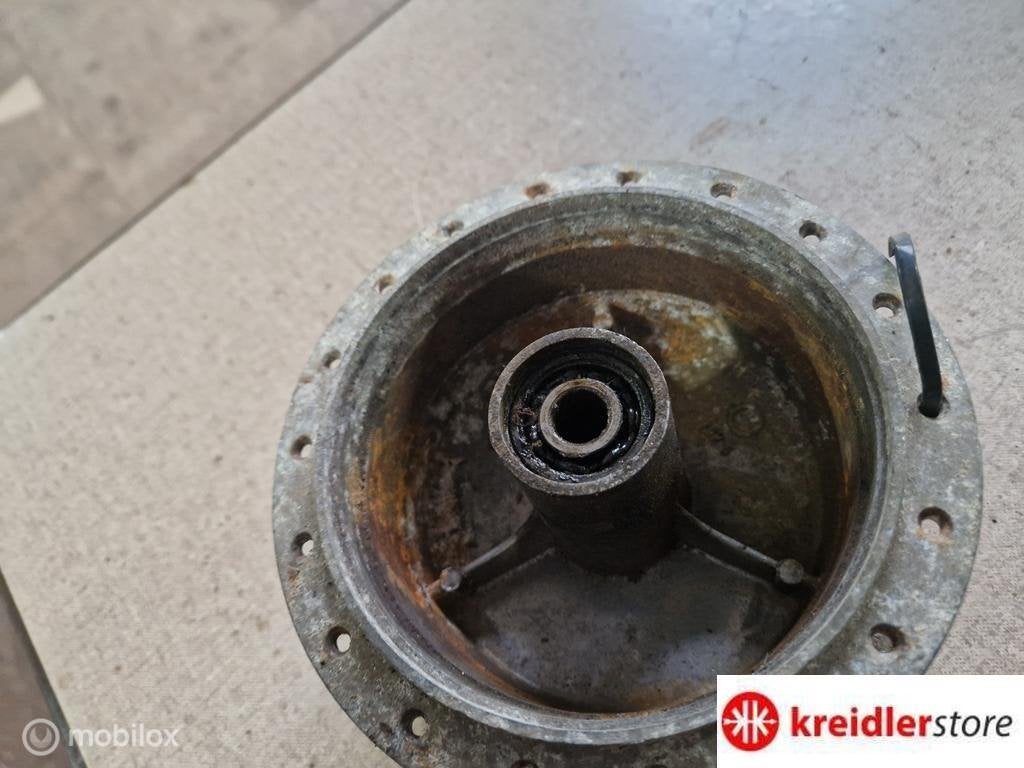 Kreidler voorwielnaaf Campagnolo 116 mm compleet, Fietsen en Brommers, Brommeronderdelen | Kreidler, Gebruikt, Kreidler, Ophalen of Verzenden