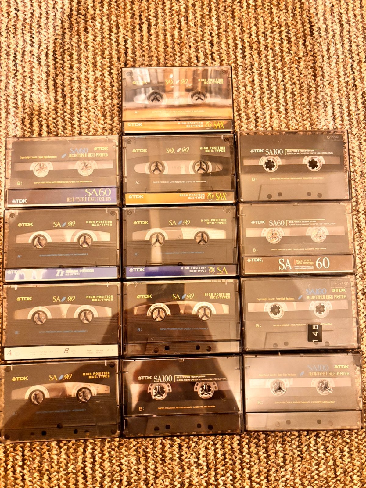 13X TDK CASSETTES TE KOOP., Ophalen of Verzenden, Zo goed als nieuw, Overige genres, 2 t/m 25 bandjes