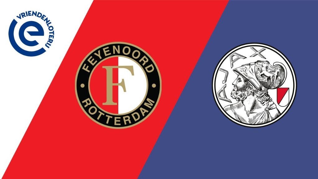 2x Kaarten Feyenoord - Ajax, Tickets en Kaartjes, Twee personen, April