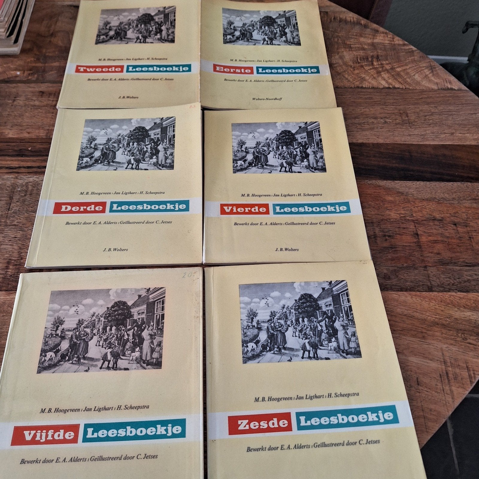 Complete set Leesboekjes M.B. Hoogeween, Jan Ligthart, Gelezen, Ophalen of Verzenden, M.B. Hoogeween, Jan Ligthart, H. Scheepstra