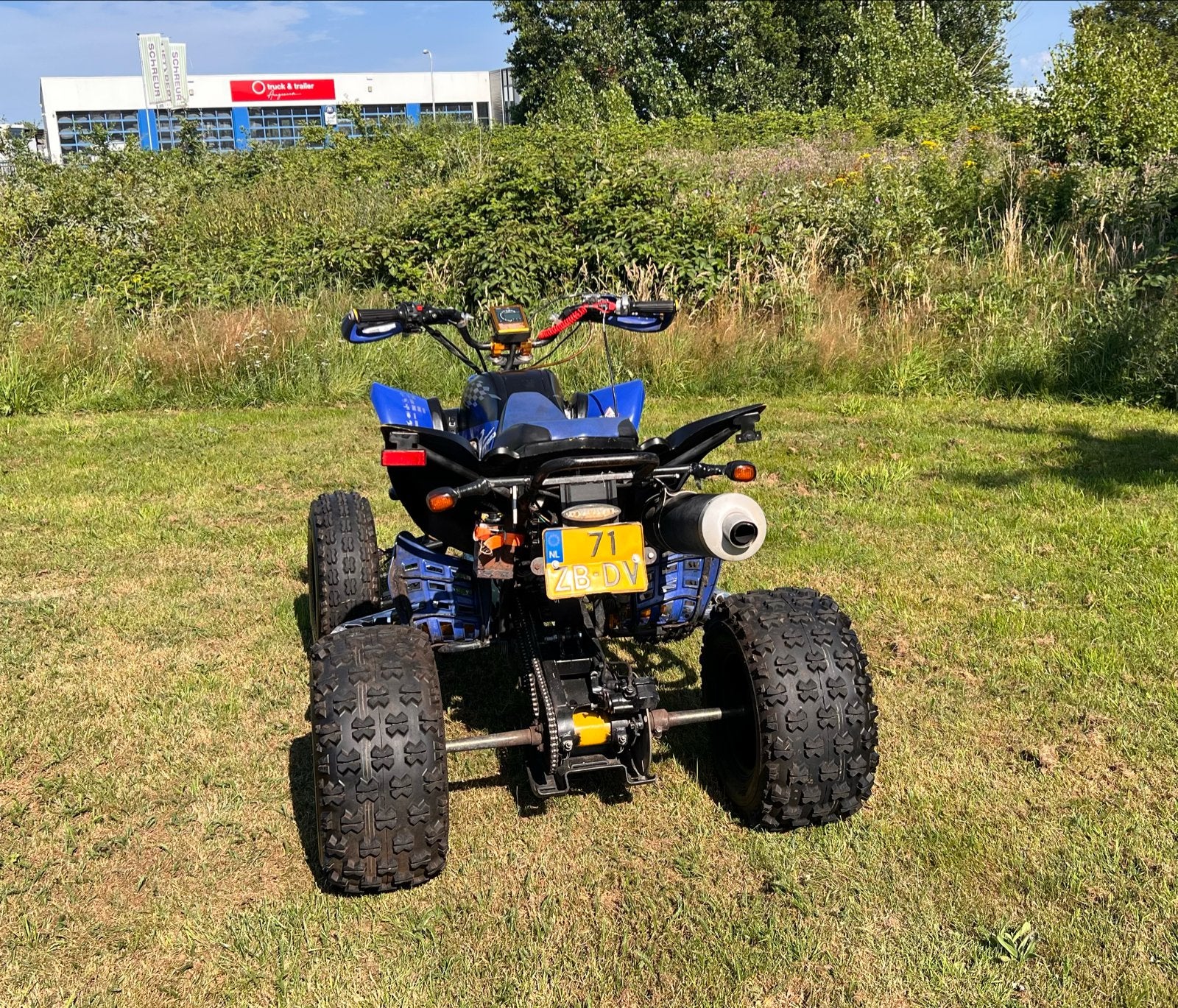 Quad  200cc auto kenteken, Ophalen of Verzenden