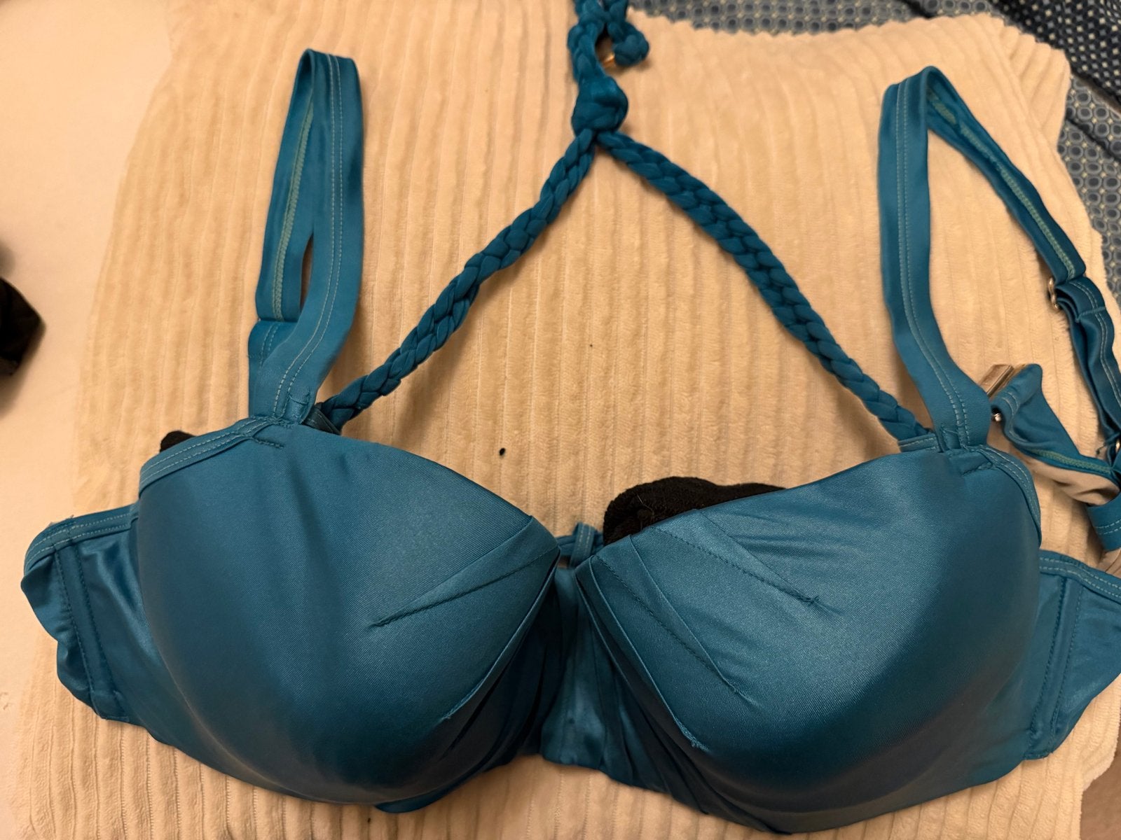 Marlies Dekkers Bikini - Prachtig Blauw (80D/XL), Ophalen of Verzenden, Gedragen, Blauw, Bikini