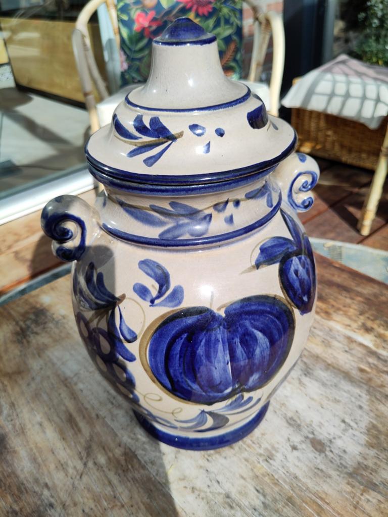 Vintage Rumtopf Pot van West-Duitsland Keramiek, Antiek en Kunst, Antiek | Keramiek en Aardewerk, Ophalen